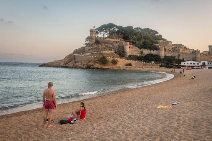 Tossa de Mar con Nancy Johnstone