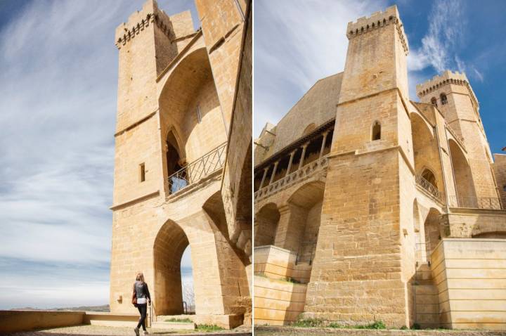 Ujué: iglesia-fortaleza Santa María