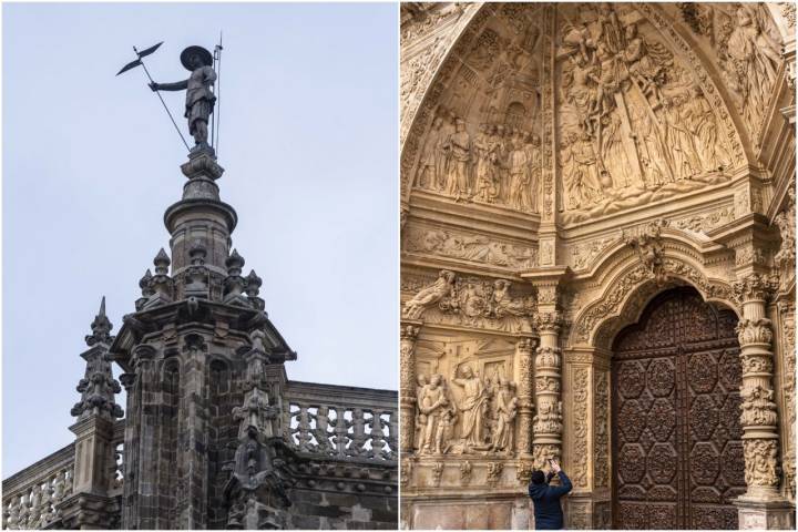 De todas las leyendas de Pedro y la catedral, la mejor, la de espía contra los franceses.