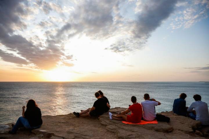 Hay quien dice que en Caños de Meca se ve una de las mejores puestas de sol del mundo.