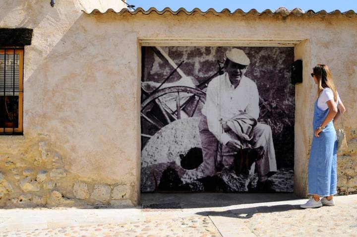 Urueña, Valladolid. Mural