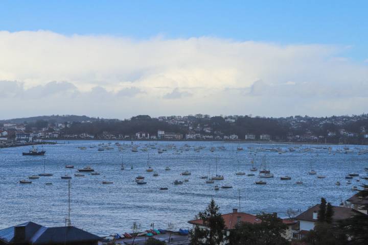 Hondarribia: desembocadura del Bidasoa