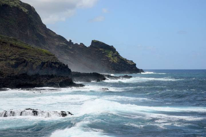 Rompientes de Barlovento. Fajana Charco Azul. La Palma. Islas Canarias. Foto: © Alfredo Merino