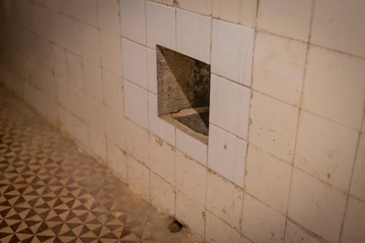 Interior del Bunker. Ventilación