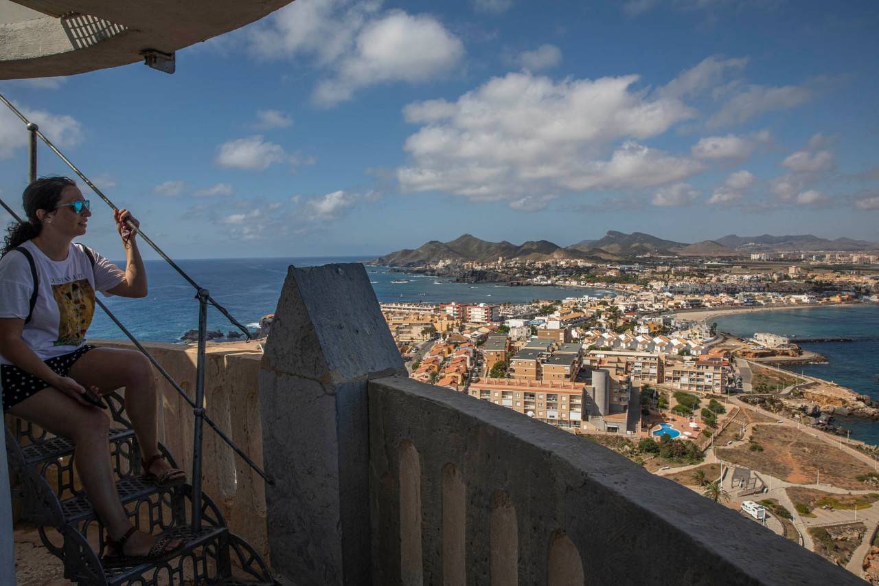 Cabo de Palos a vista de faro