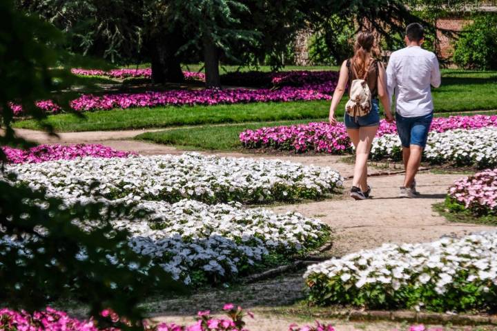 Un paseo primaveral en pleno verano.