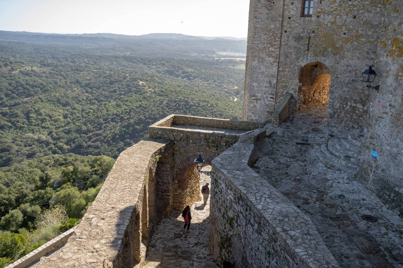 La vista es abrumadora desde cualquier parte de la fortaleza.