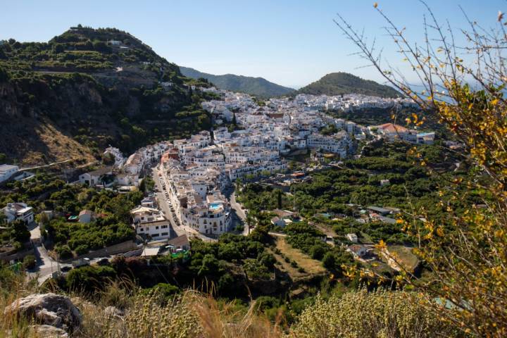 Vista general de Frigiliana.