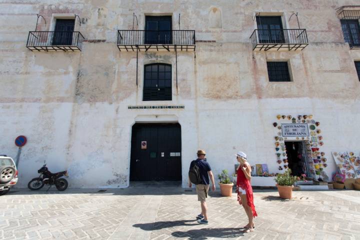 El antiguo ingenio azucarero de Frigiliana.