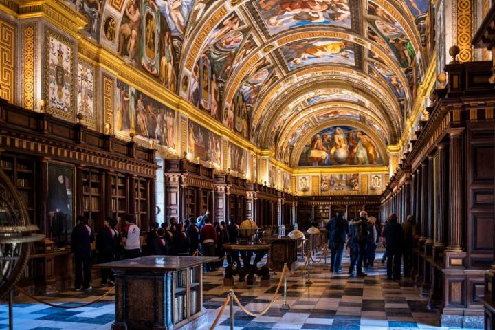 biblioteca monasterio del escorial madrid