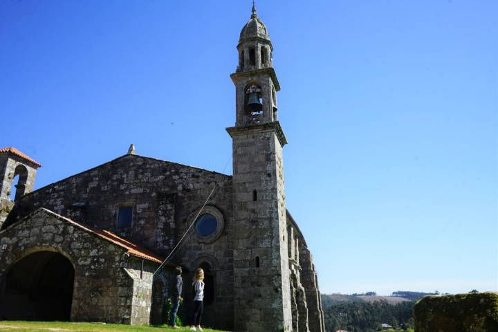 Santuario de San Xiao en Moraime.