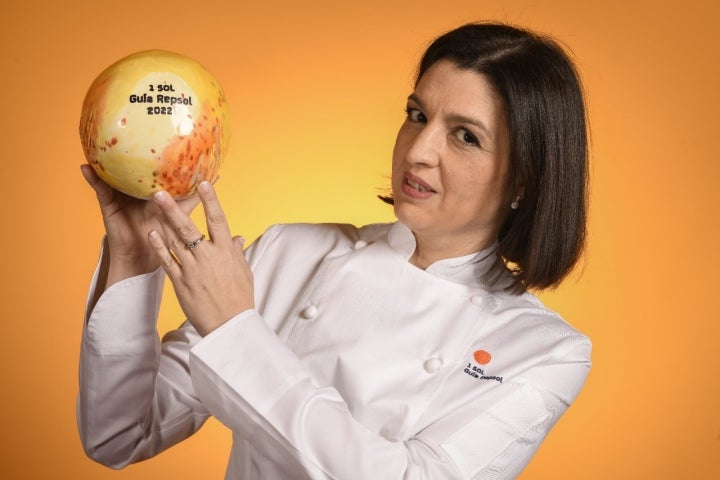 María José Calabria, con el Sol recibido por primera vez en 2022