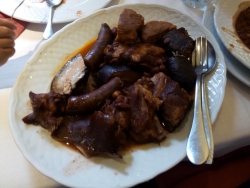 Olla podrida en Casa Galín, Covarrubias. Foto: Henar Ortega.